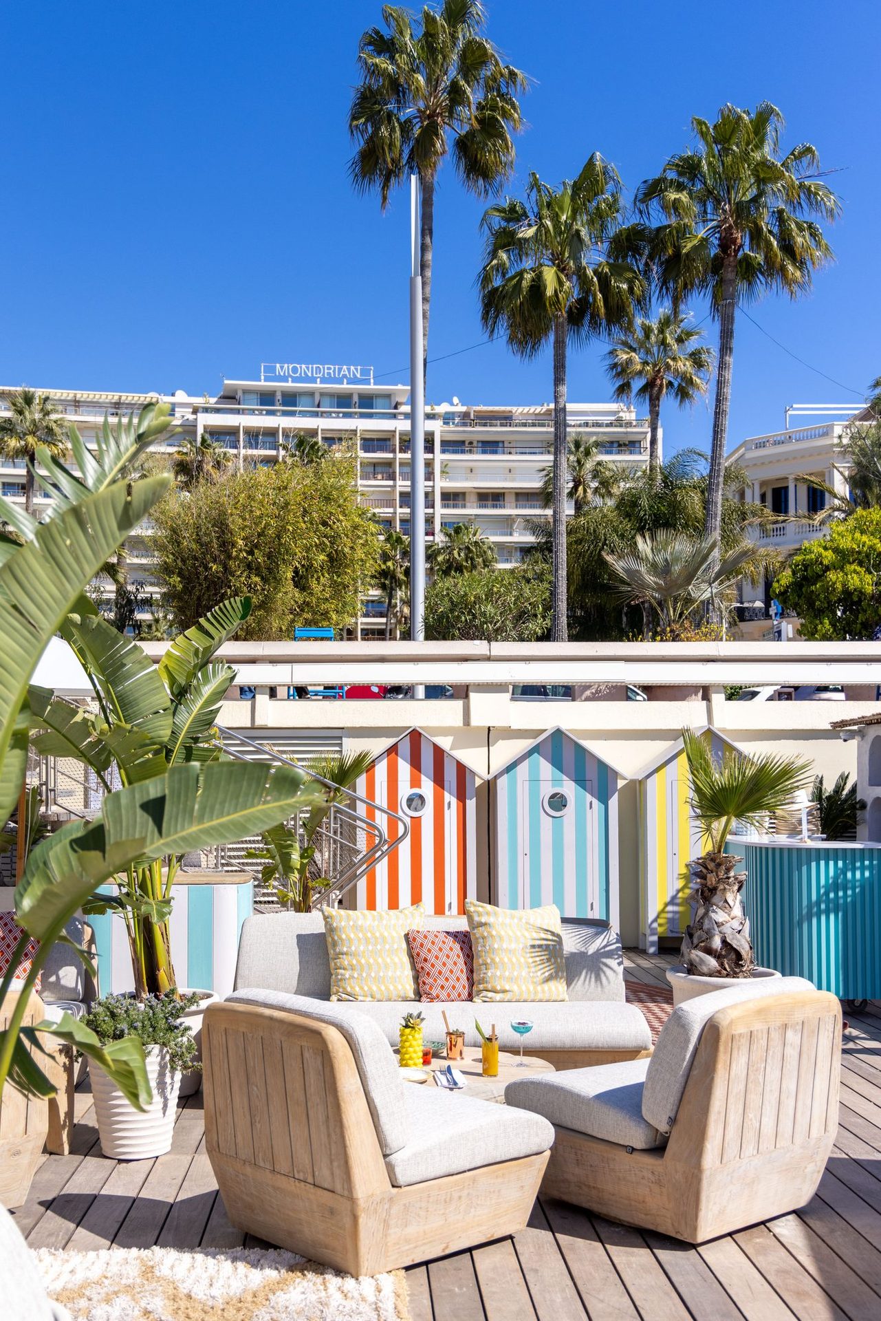 Terrasse lounge Gommaire – Mondrian
